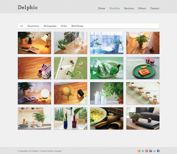 Delphic Dark – Free HTML Template