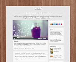 Socialike - Tumblog with Social Pages and Gallery