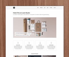 
Loom - Multipurpose Responsive WordPress Theme